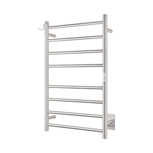 NORTTA 8-Bar Wall-Mounted Towel Warmer