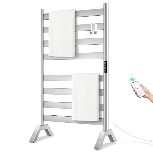 Heated Towel Racks for Bathroom — 8-bar electric