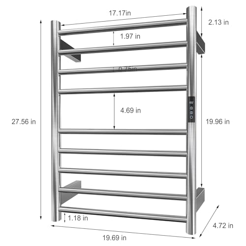 DeelDili Electric Towel Warmer Rack view 4