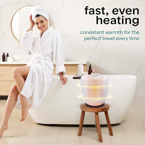 SereneLife Counter Towel Warmer Bucket view 4
