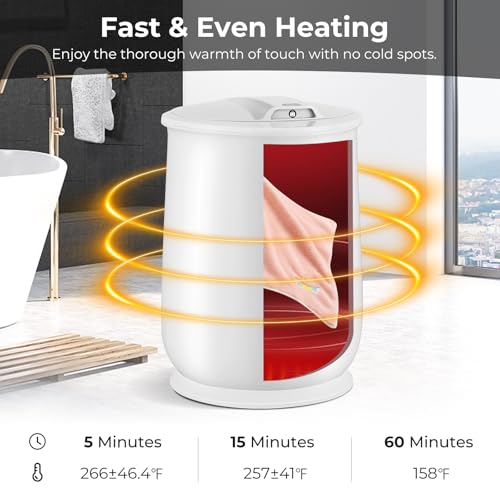 COSTWAY Towel Warmer for Bathroom view 2