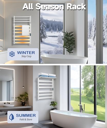 Aquatrend WiFi Heated Towel Rack view 5