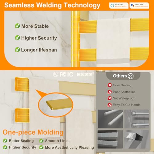 ENZE Smart Rotating Heated Towel view 5