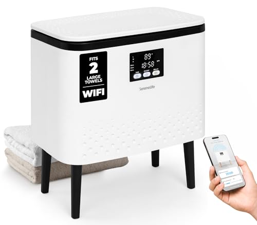 SereneLife WiFi-enabled Towel Warmer Bucket