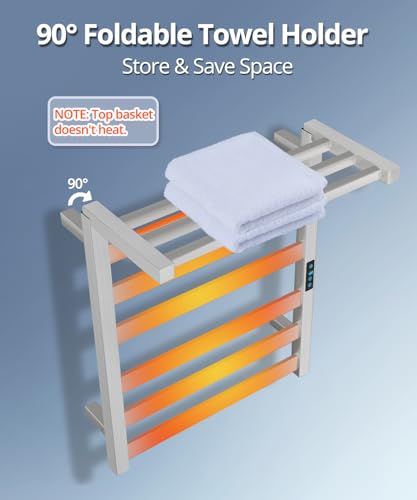 Aquatrend WiFi Heated Towel Rack view 4