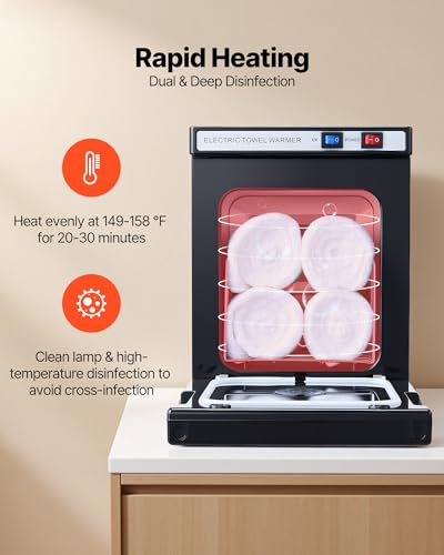 VEVOR Hot Towel Warmer 5L view 2