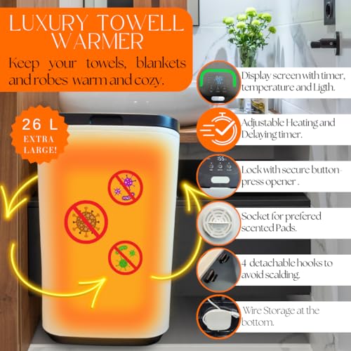Di’Aroma Luxury Towel Warmer Bucket view 2