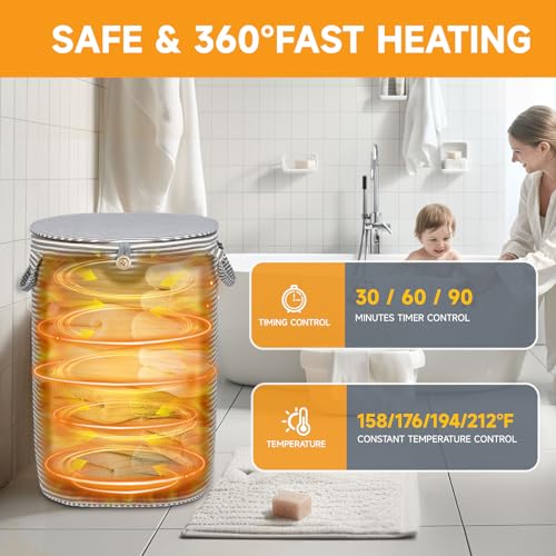 38L Foldable Towel Warmer Bucket view 4