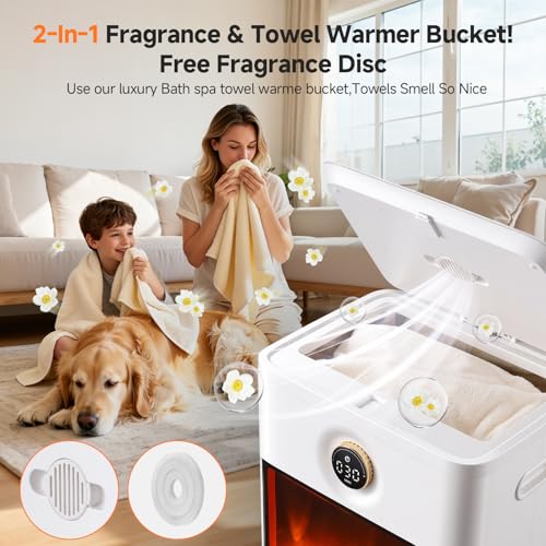 AAOBOSI Towel Warmers for Bathroom view 4