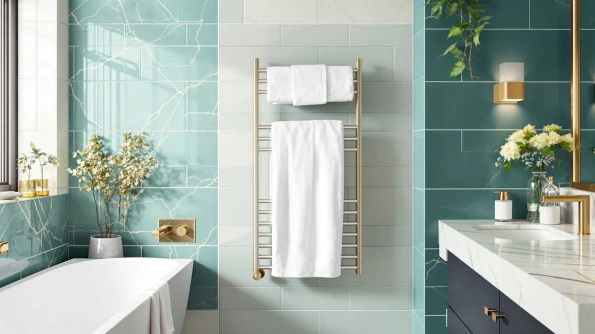 P and Dlusir Heated Towel Rack Review comparison